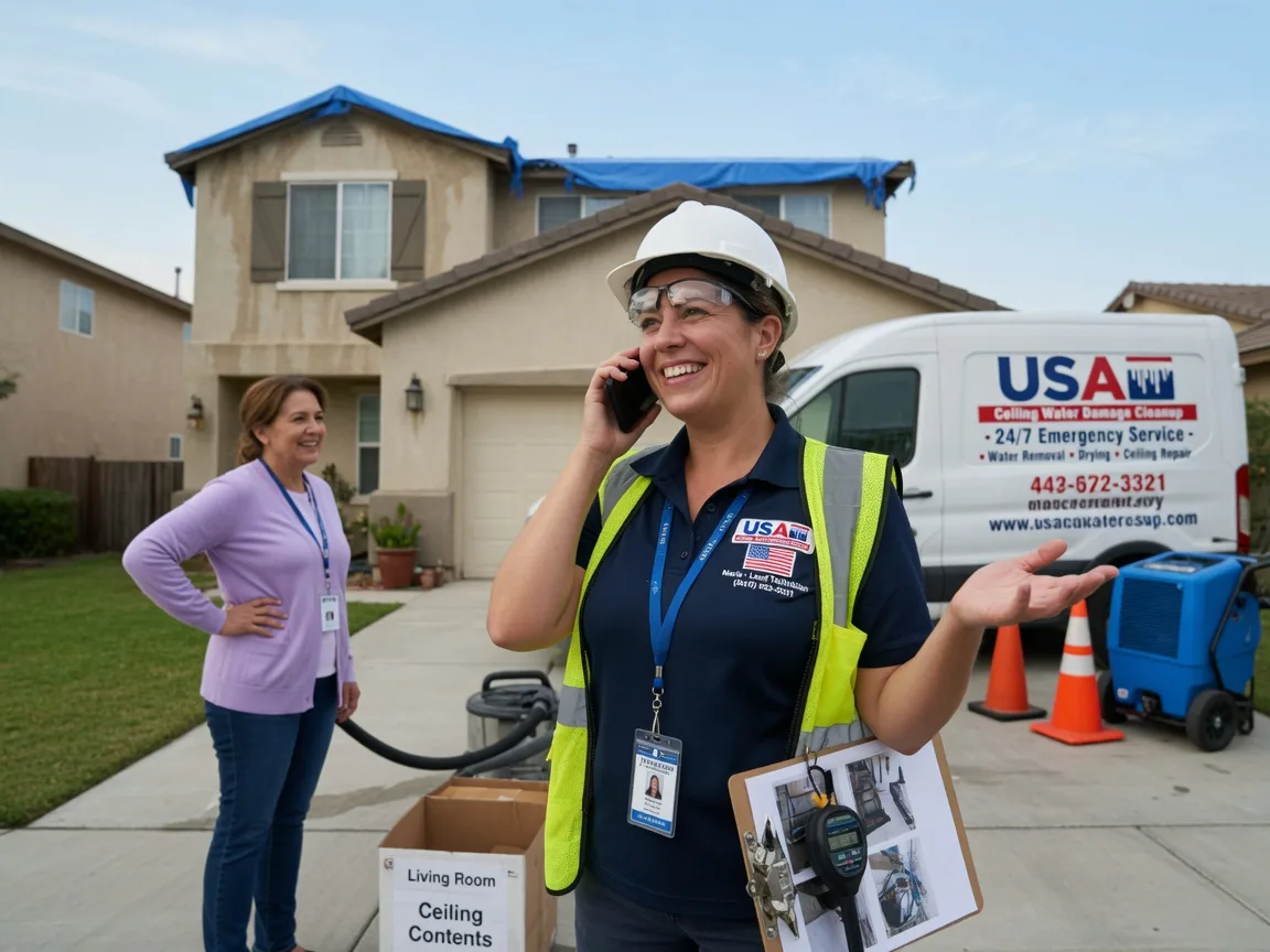 Ceiling Water Damage Restoration Tryon, OK FAQs